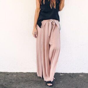 Vici Front Slit Palazzo Pants Size S